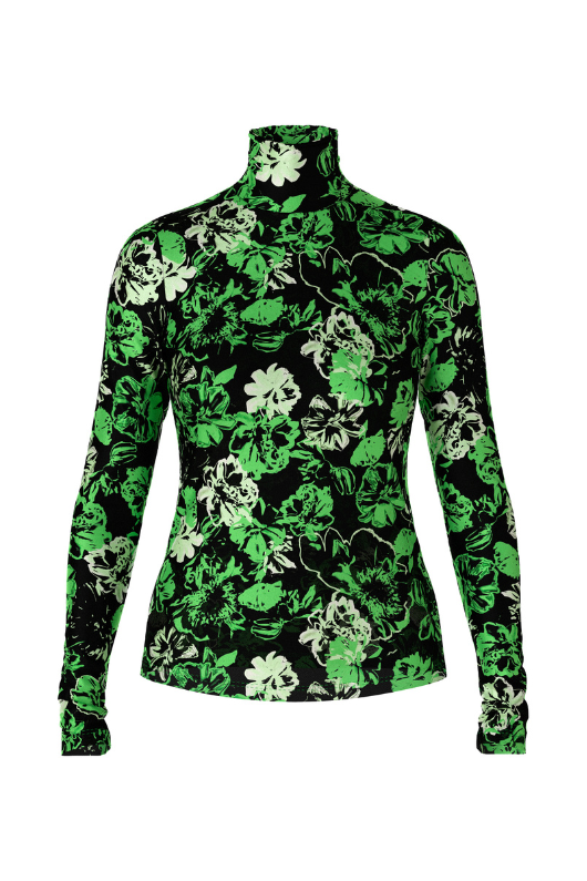 An image of the Marc Cain Rollneck Long Sleeve Top