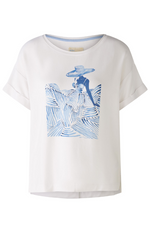 An image of the Oui Lady Print T-Shirt