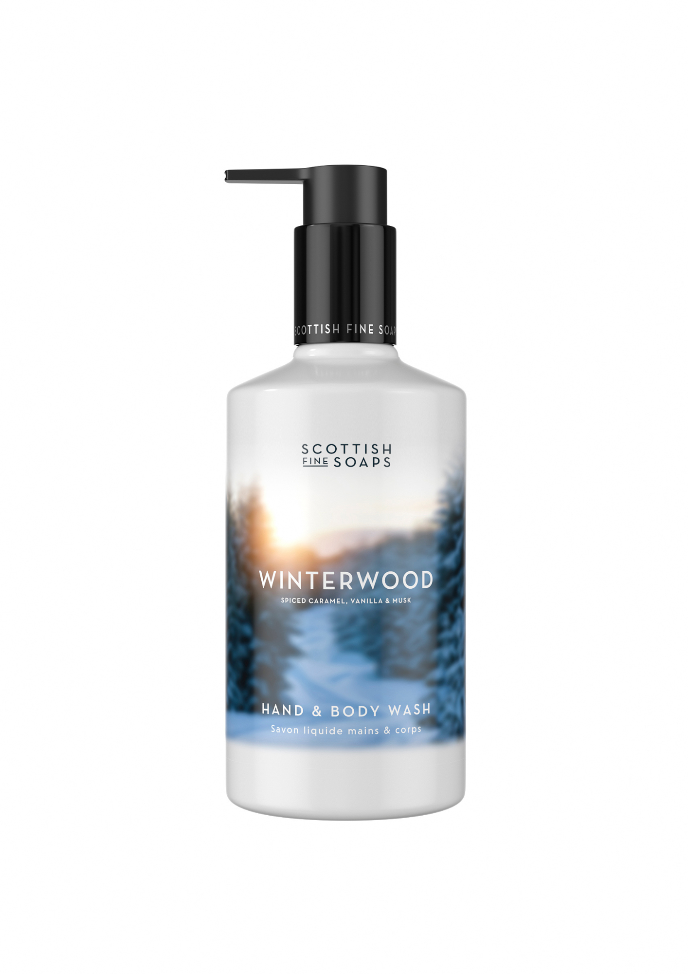 An image of the Scottish Fine Soaps Hand Wash 300ml Pump Bottle