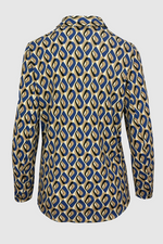 An image of the Bianca Anea Long Sleeve Collar Blouse