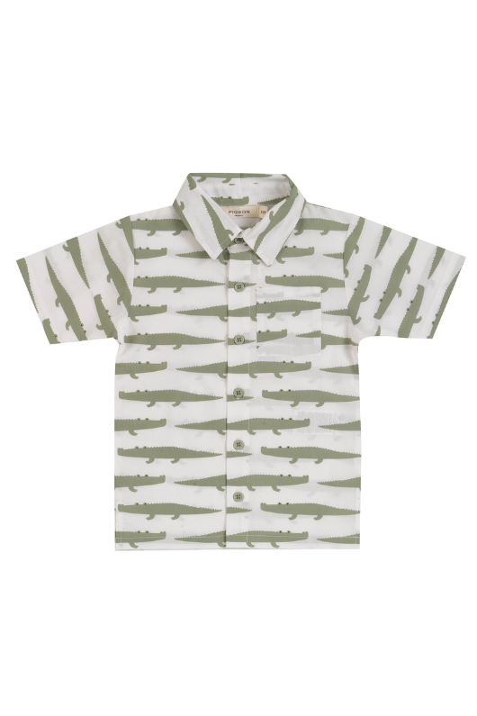 An image of the Pigeon Woven Shirt