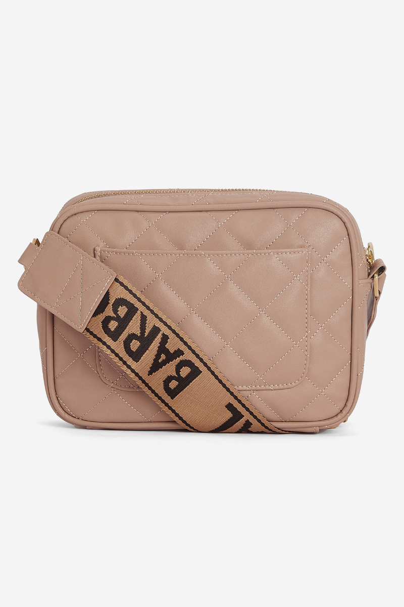 An image of the Barbour International Quilted Sloane Crossbody Bag