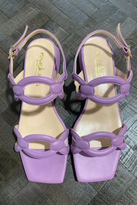 An image of the Evaluna Adel Flat Strappy Sandals