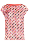 An image of the Betty Barclay Cap Sleeve Blouse Top