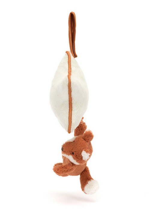 An image of the Jellycat Jellycat Bashful Fox Cub Musical Pull