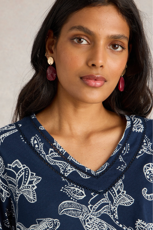 An image of the White Stuff Betty Tie Hem