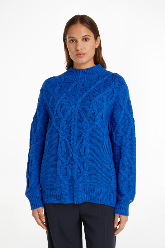 An image of the Tommy Hilfiger Cable Sweater