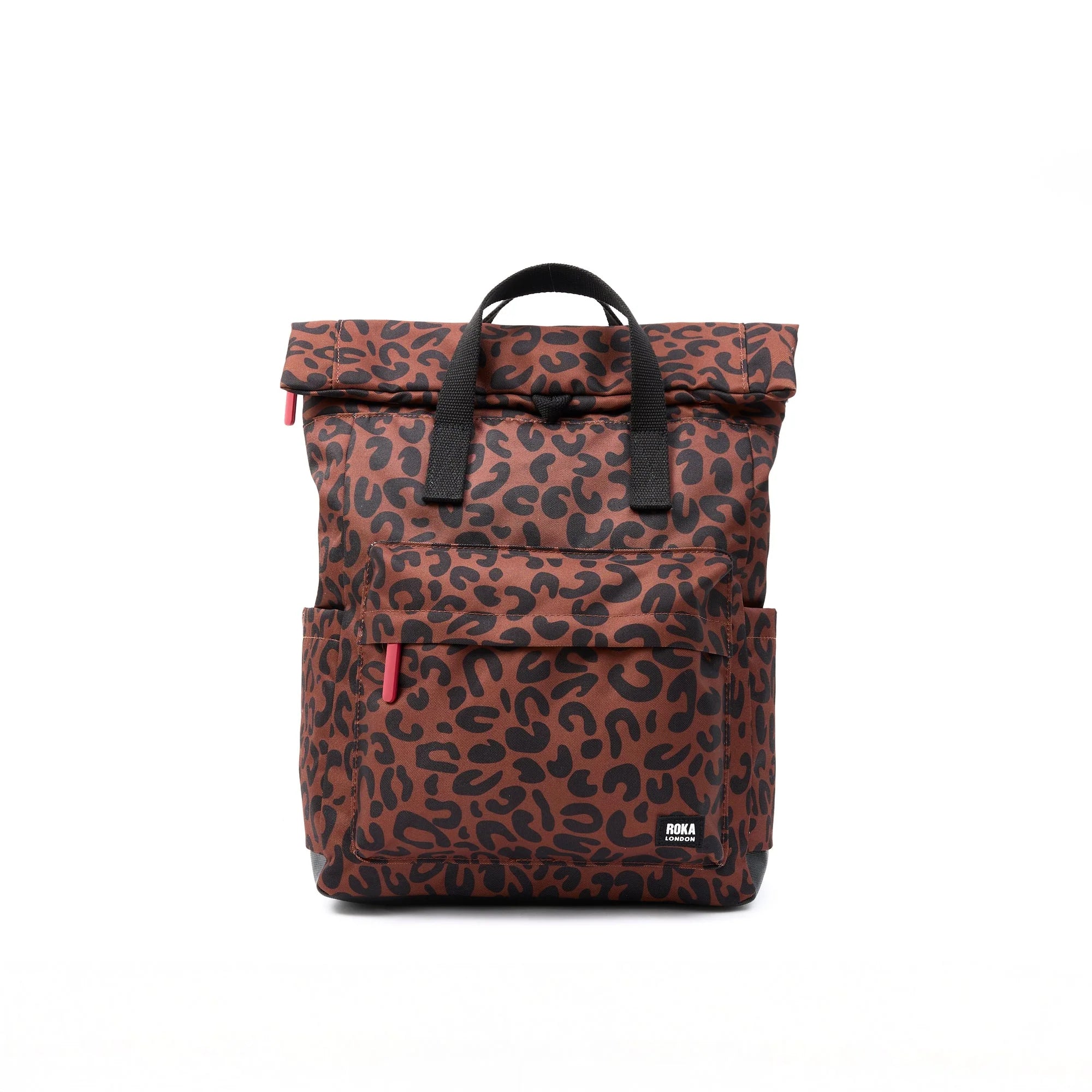 Canfield Medium Backpack in Linear Dot Canvas