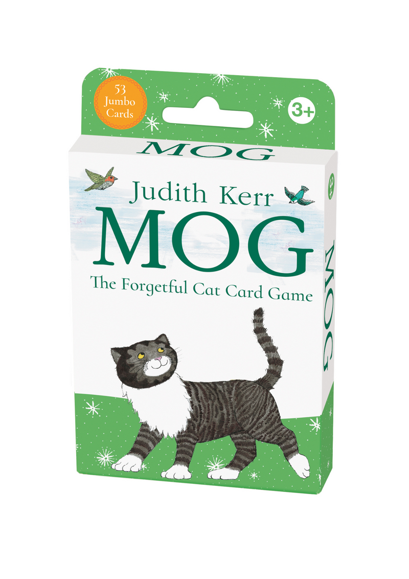 An image of the University Games Mog The Forgetful Cat Card Game
