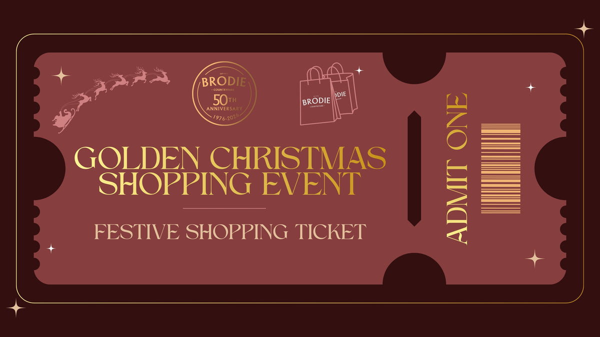 Golden Christmas Shopping Event - Festive Shopping Ticket