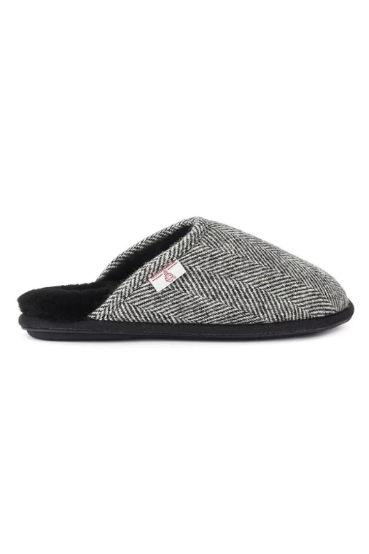 An image of the Bedroom Athletics William Harris Tweed Mule Slippers