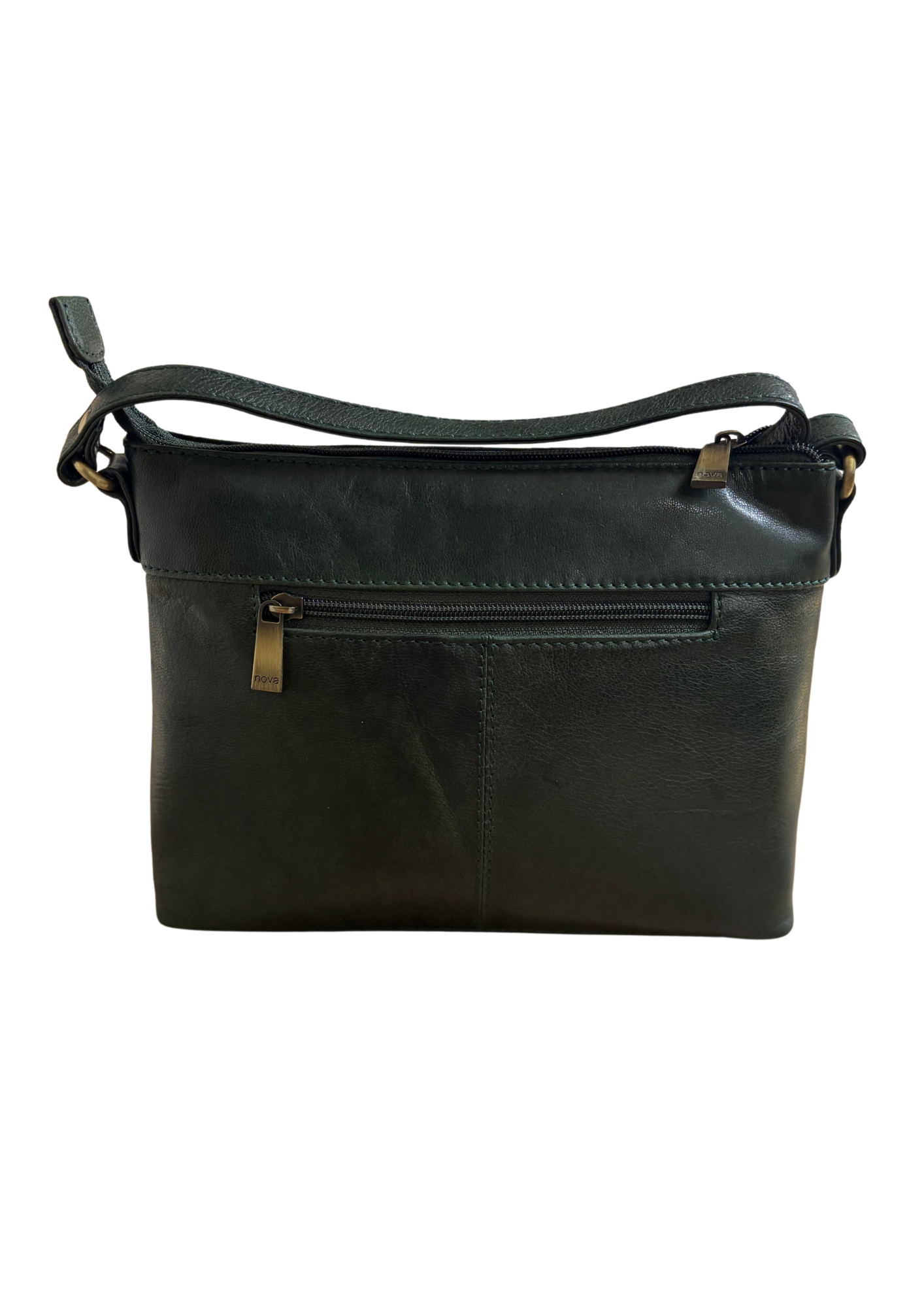 An image of the Nova Leathers Crossbody Bag With Pockets