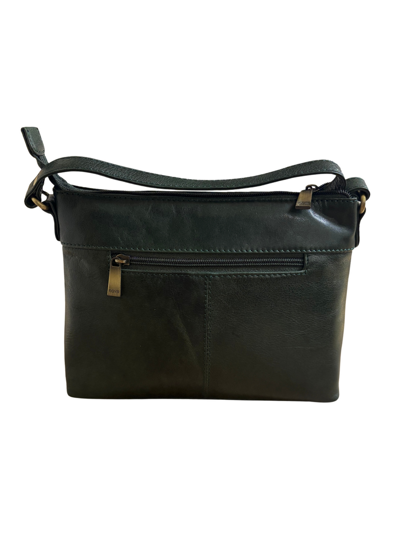 An image of the Nova Leathers Crossbody Bag With Pockets