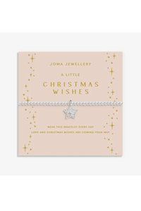 An image of the Joma Jewellery Christmas A Little Christmas Wishes Bracelet