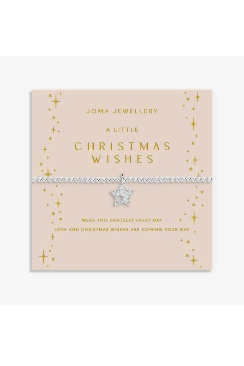 An image of the Joma Jewellery Christmas A Little Christmas Wishes Bracelet