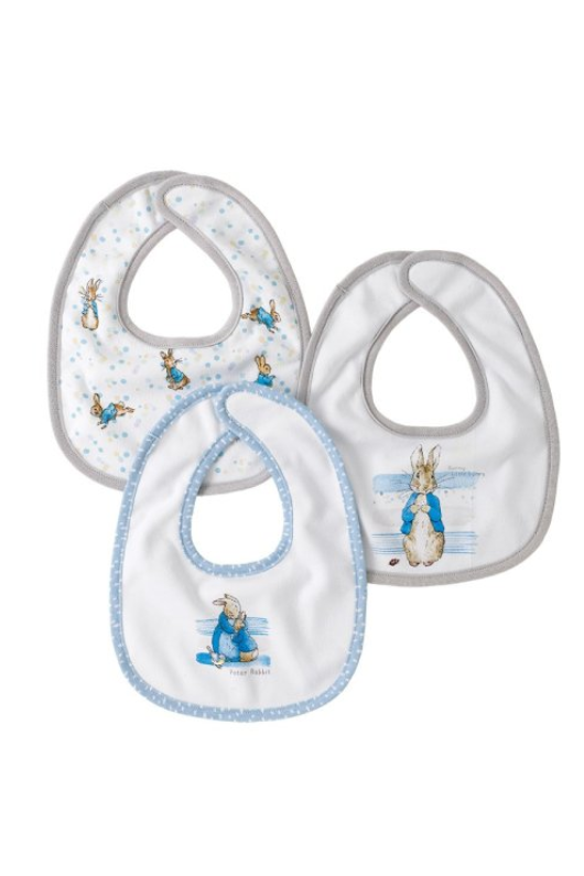 Peter Rabbit Bibs 3 Pack