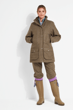 An image of the Schoffel Ptarmigan Tweed Coat