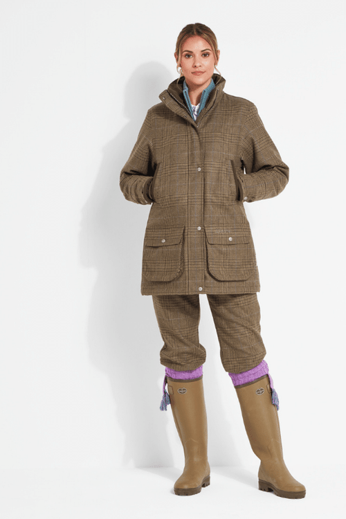 An image of the Schoffel Ptarmigan Tweed Coat