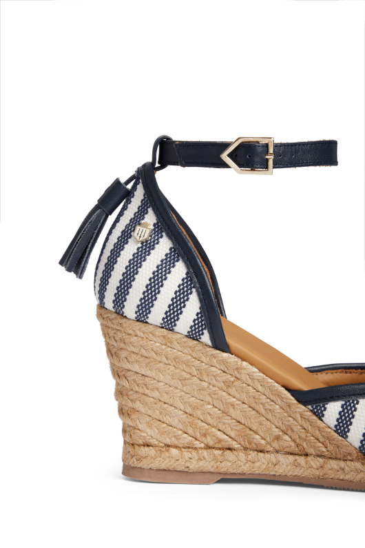 An image of the Fairfax & Favor Fairfax & Favor Monaco Wedge Sandal