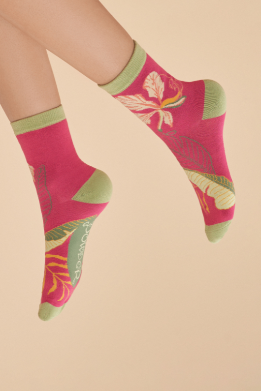 An image of the Powder Ankle Socks