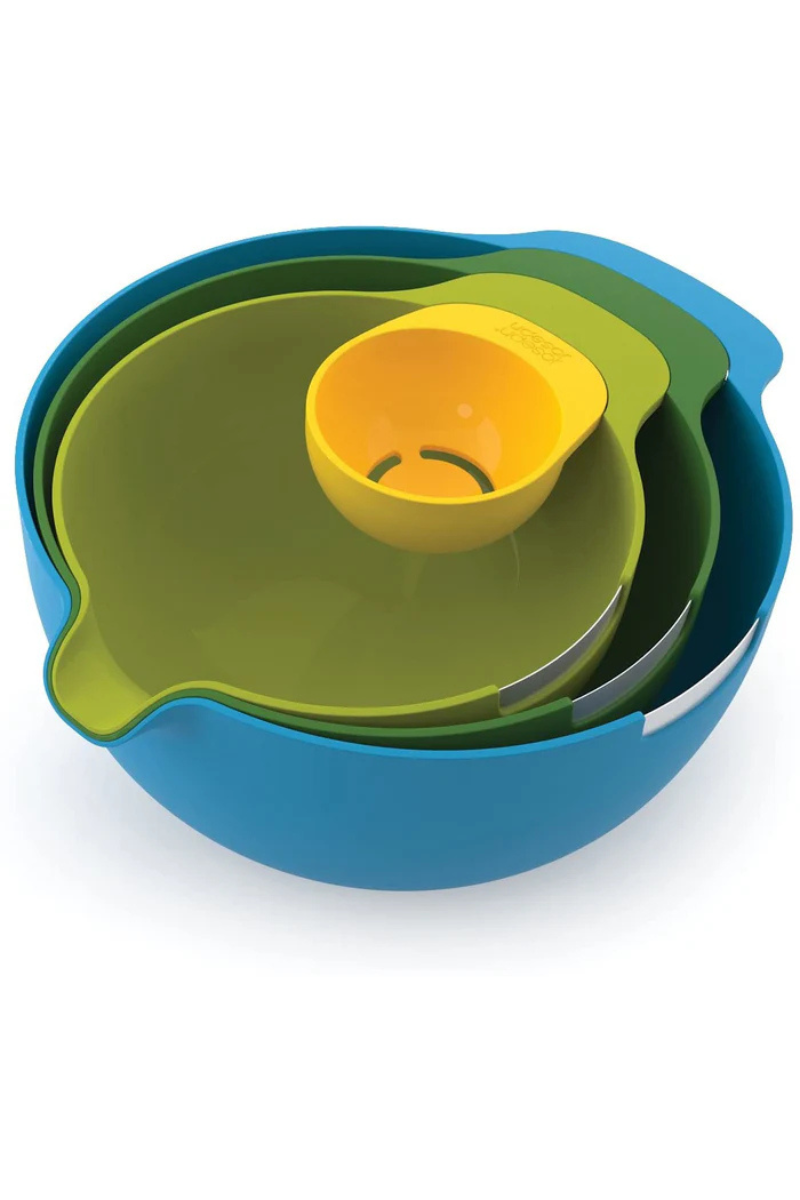 Nest Mix 4-Piece Mixing Bowl Set With Egg-Yolk Separator