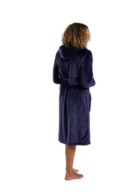 Fleece Hooded Robe