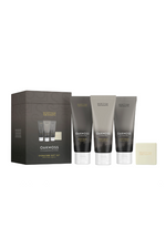 An image of the Scottish Fine Soaps Signature Gift Set (3x75ml Tubes, 1x40g Soap, Drum)