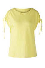 An image of the Oui Linen Blend T-Shirt