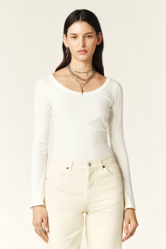 An image of the BA&SH Tiana T-Shirt