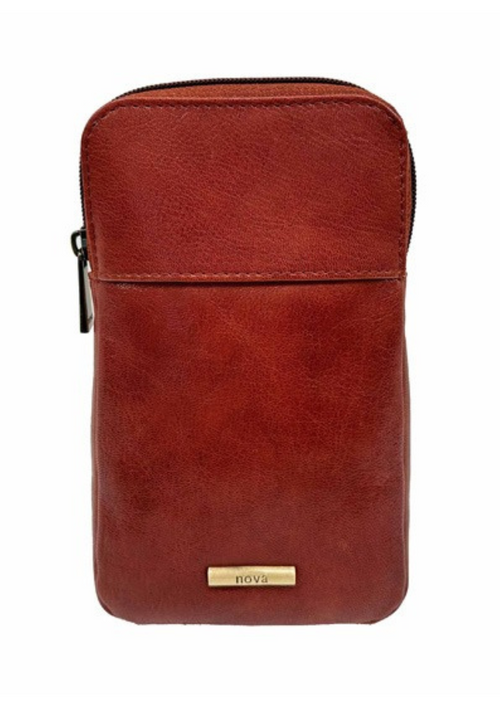 An image of the Nova Leathers Leather Simple Phone Case