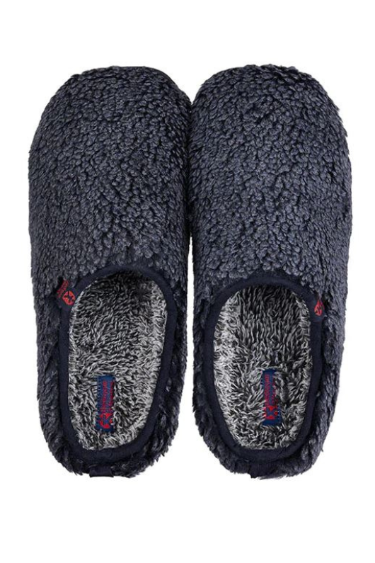An image of the Bedroom Athletics Gyllenhaal Mule in the colour peacoat navy.