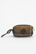 An image of the Barbour Tartan Poop Bag Dispenser in the colour Classic Tartan.