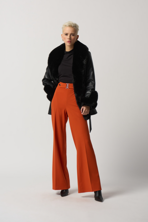 An image of the Joseph Ribkoff Wide Leg Trouser