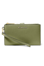 An image of the Michael Kors Jet Set Double Zip Wristlet