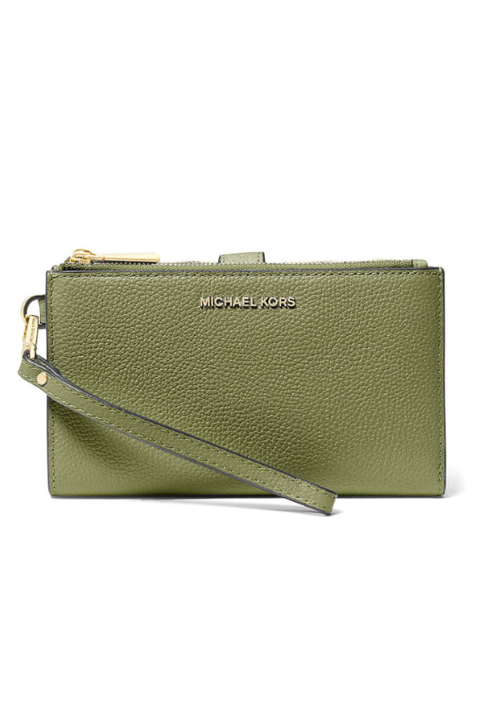 An image of the Michael Kors Jet Set Double Zip Wristlet