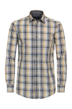 An image of the Casa Moda Long Sleeve Check Shirt