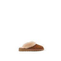 Fairfax & Favor Glencoe Mule Slipper Printed Tan Suede