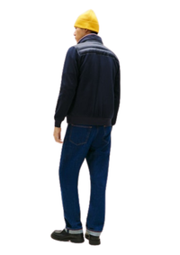 An image of the Tommy Hilfiger Mix Media Ess Rwb Stand Collar