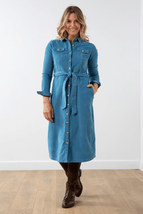 An image of the Lily & Me Midi Shirt Dress