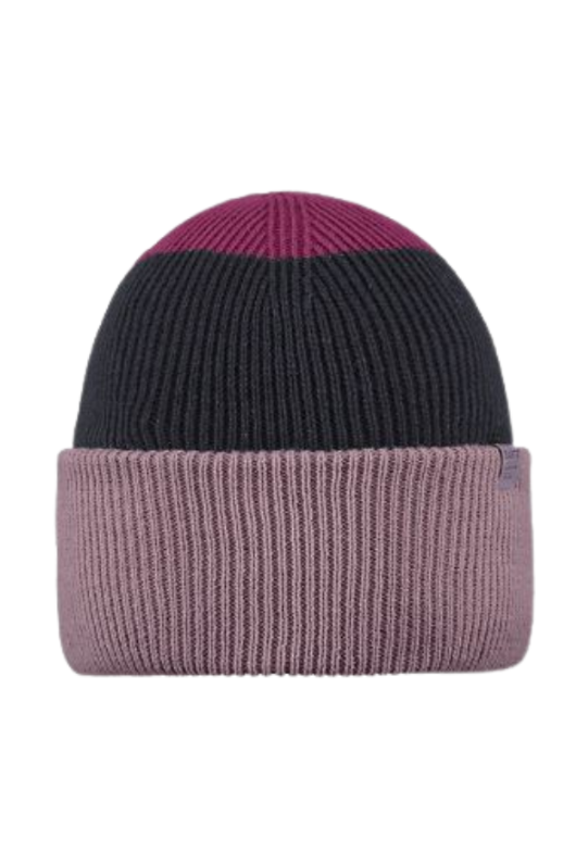 An image of the Barts Semmoe Beanie in the colour Mauve.