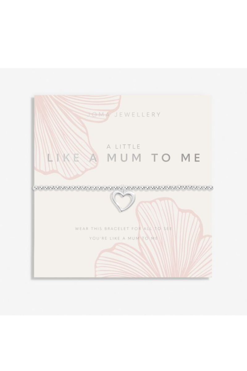 An image of the Joma Jewellery A Little 'Like A Mum To Me' Bracelet in Silver Plating