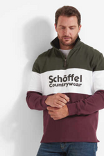 An image of the Brodie Countryfare Exeter Heritage 1/4 Zip