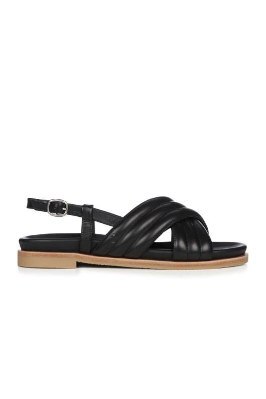 An image of the EMU Australia Borradaile Flat Buckle Sandal