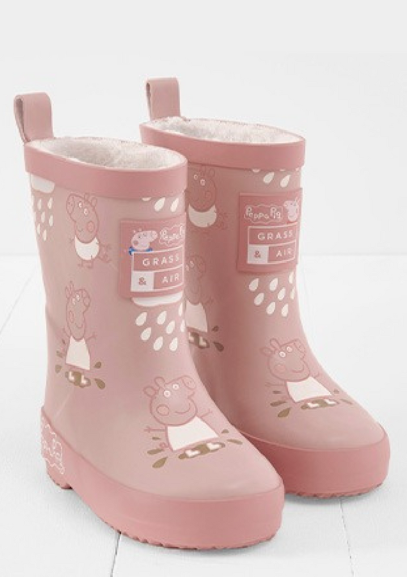 An image of the Grass & Air G&A x Peppa Pig Winter Adventure Boots