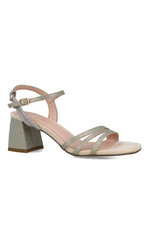 An image of the Menbur Sparkly Mid Heel Slingback