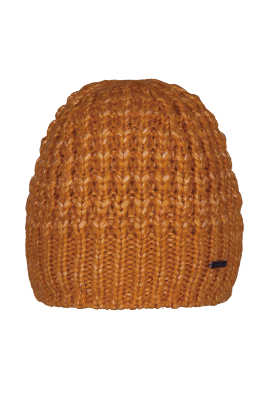 An image of the Barts Ammelie Beanie in the colour Rust.