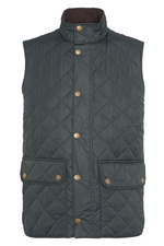An image of the Barbour Lowerdale Gilet in the colour Sage.