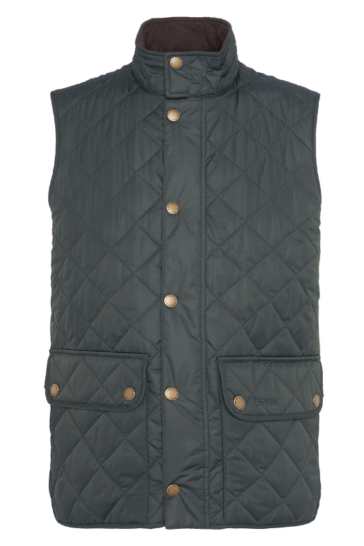 An image of the Barbour Lowerdale Gilet in the colour Sage.