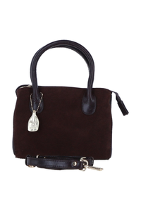 Leather Suede Handbag