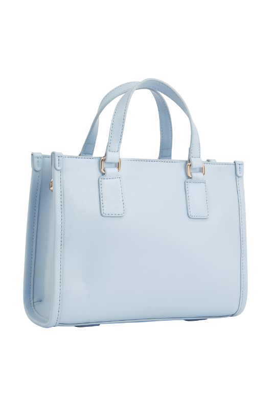 An image of the Tommy Hilfiger Hilfiger Monotype Webbing Strap Small Tote